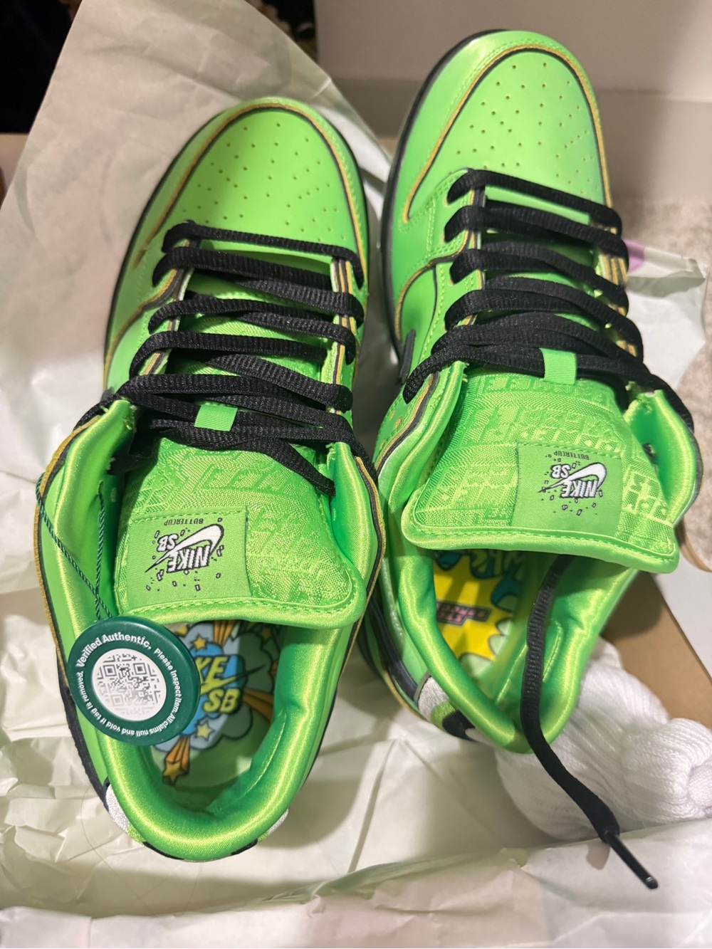 NIKE SB x Powerpuff girls - Buttercup